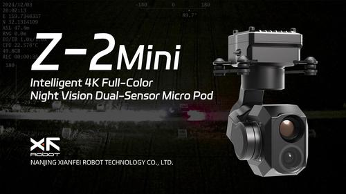 Z-2Mini 智能4K全彩夜视微型双光吊舱