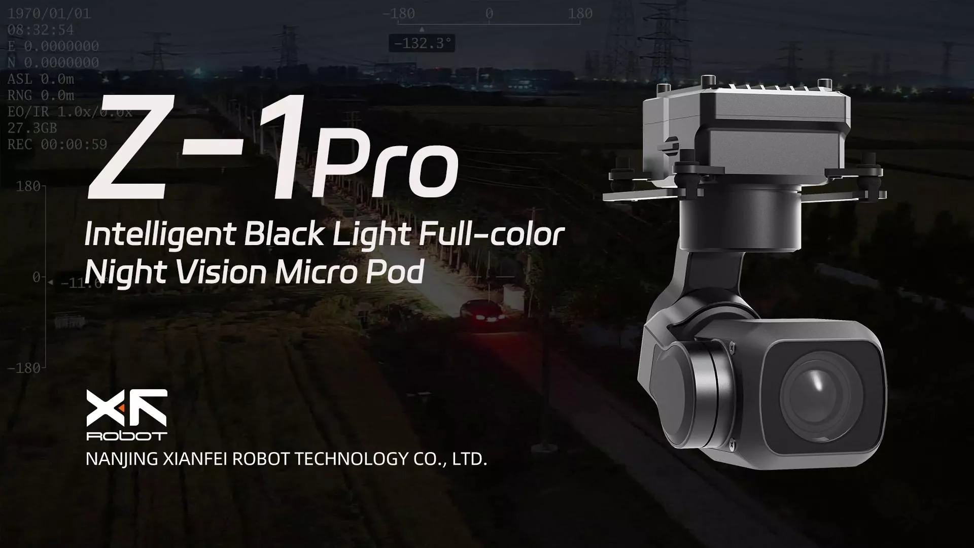 Z-1Pro Micro Pod | Intelligent Black Light Full-Color Night Vision